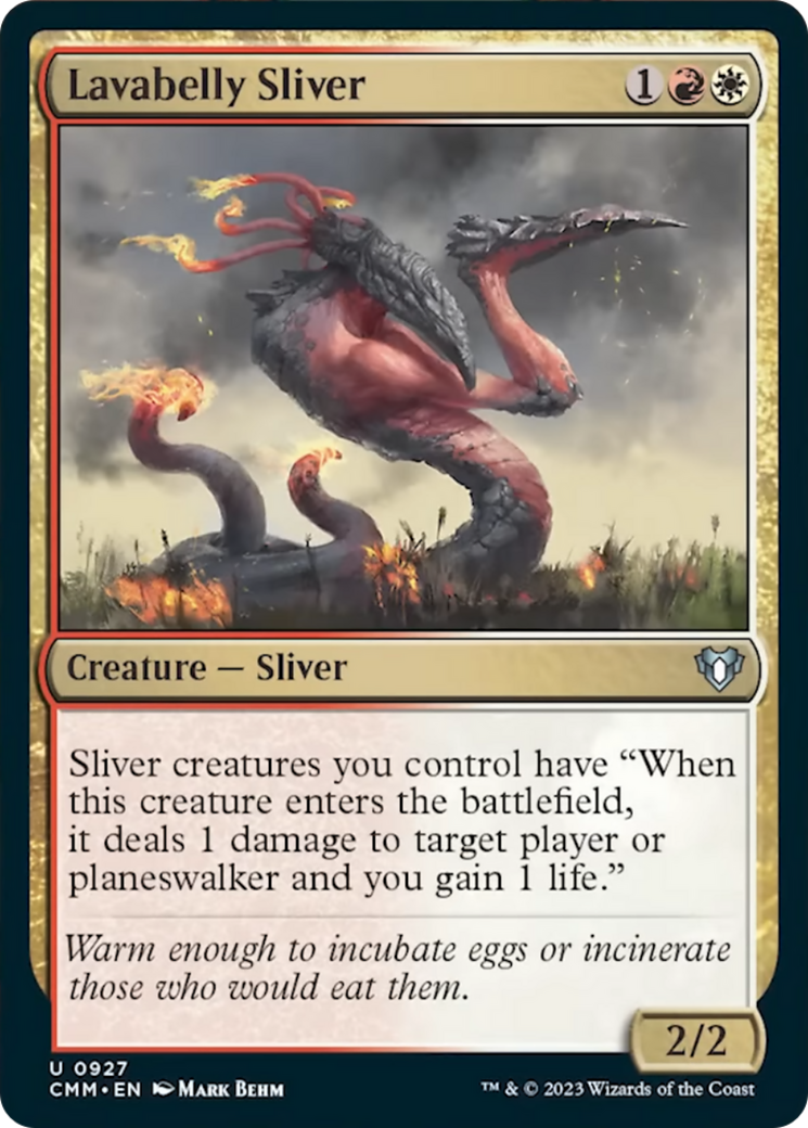 Lavabelly Sliver [Commander Masters] | Gamers Paradise