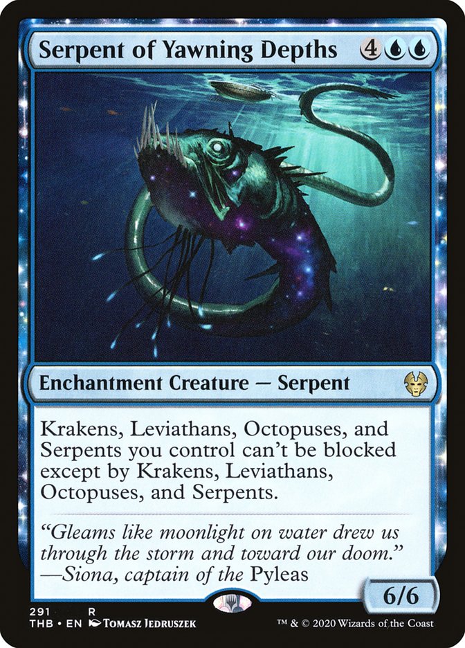 Serpent of Yawning Depths [Theros Beyond Death] | Gamers Paradise
