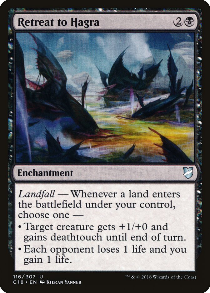 Retreat to Hagra [Commander 2018] | Gamers Paradise