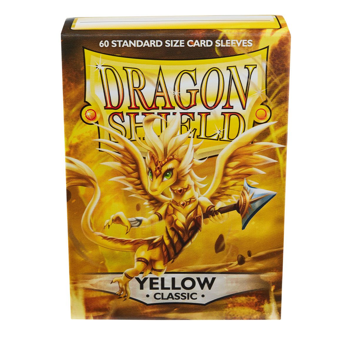 Dragon Shield: Standard 60ct Sleeves - Yellow (Classic) | Gamers Paradise