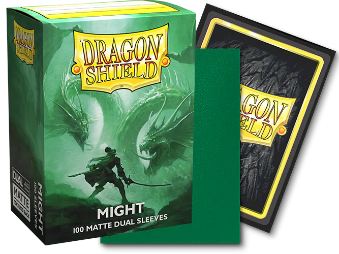 Dragon Shield: Standard 100ct Sleeves - Might (Dual Matte) | Gamers Paradise