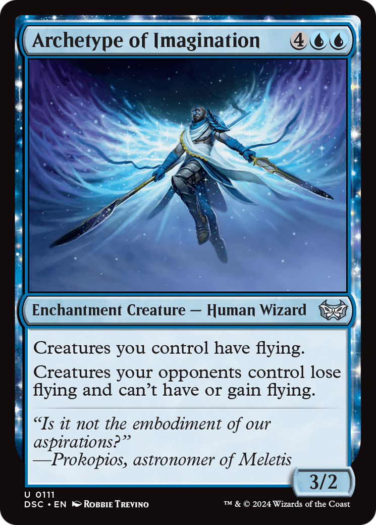 Archetype of Imagination [Duskmourn: House of Horror Commander] | Gamers Paradise