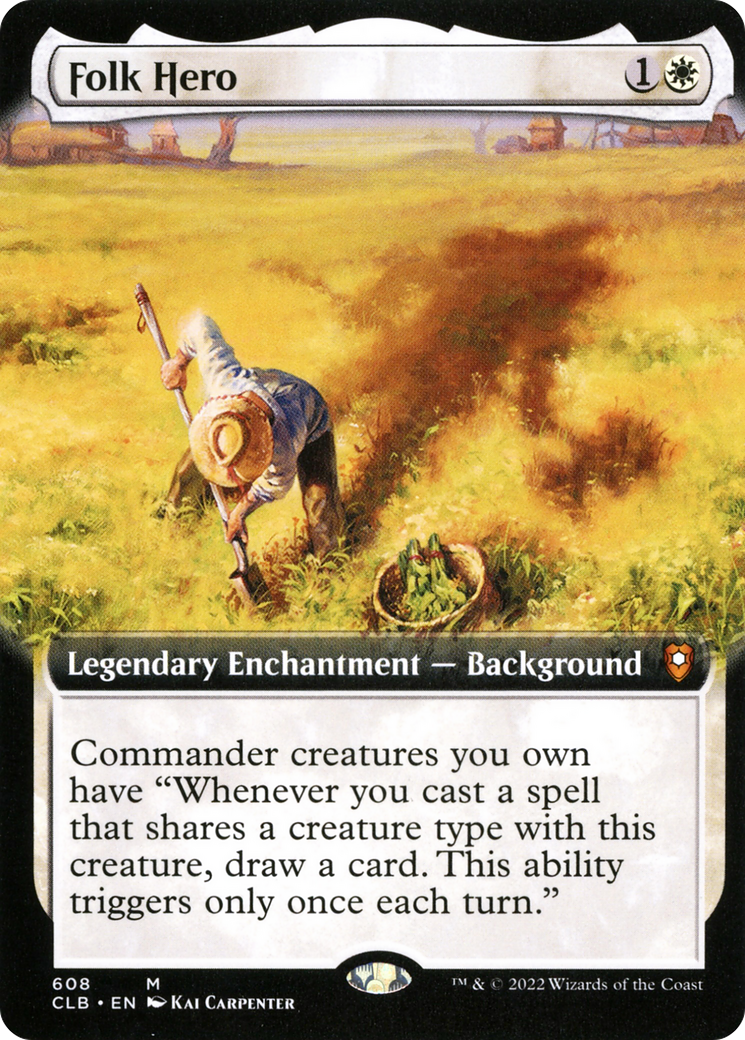Folk Hero (Surge Foil) [Marvel Super Heroes Commander] | Gamers Paradise
