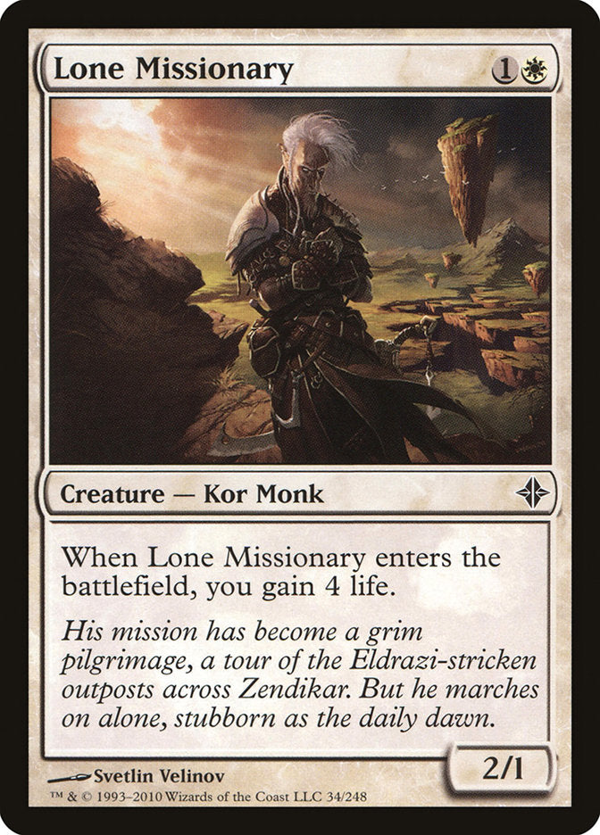 Lone Missionary [Rise of the Eldrazi] | Gamers Paradise