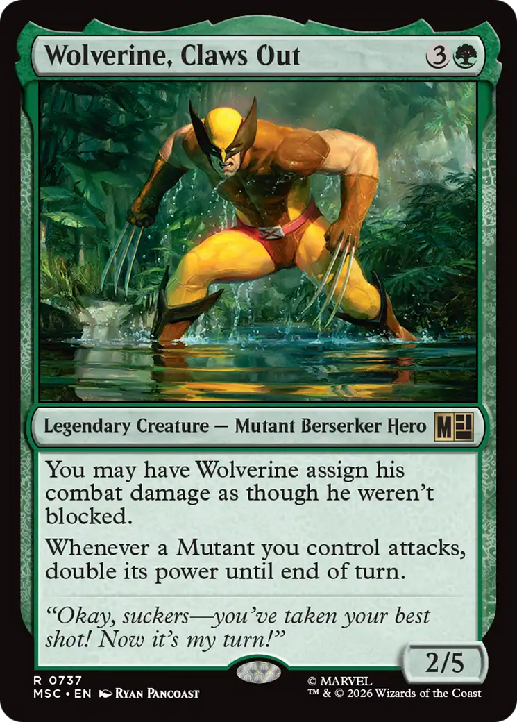 Wolverine, Claws Out [Marvel Super Heroes Commander] | Gamers Paradise
