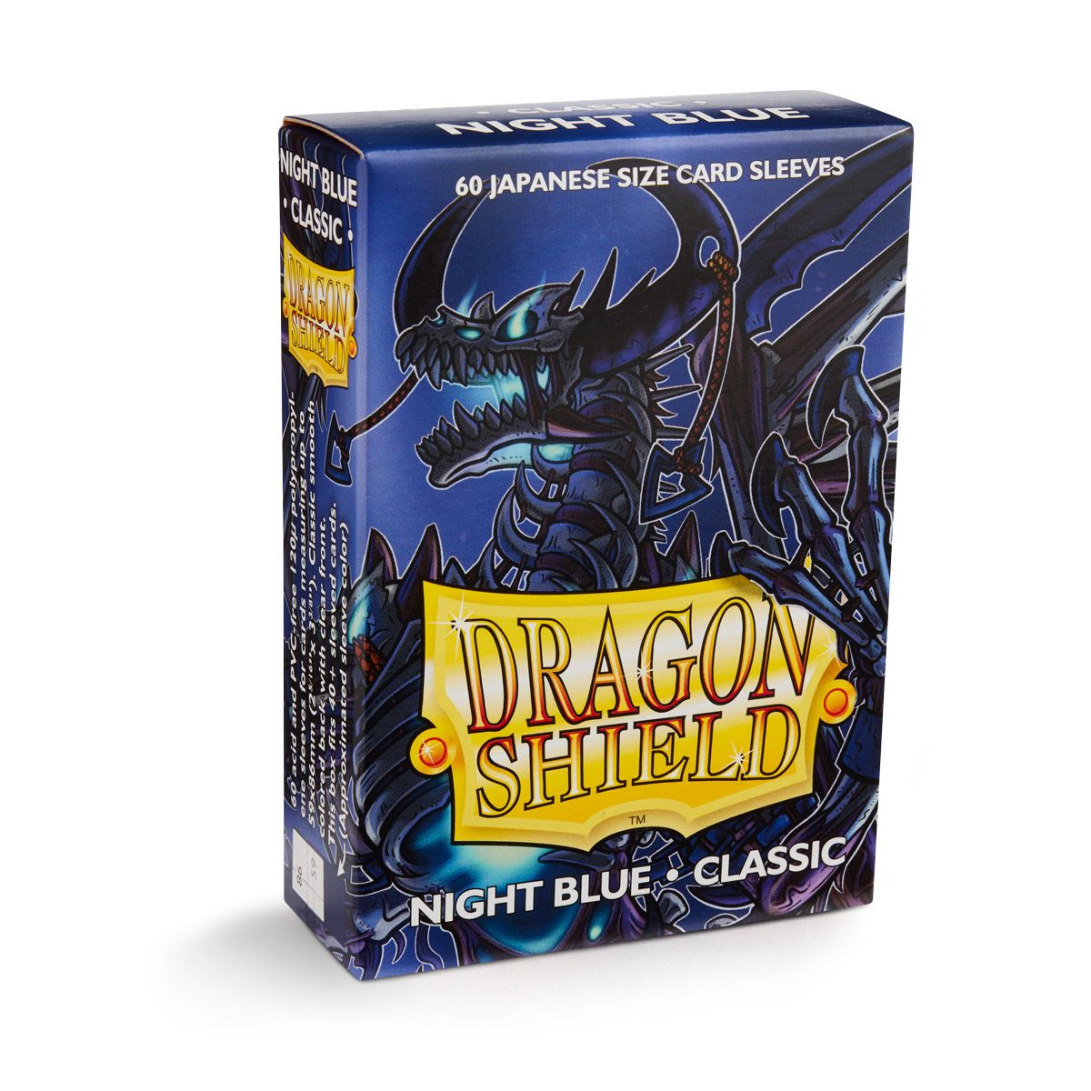 Dragon Shield: Japanese Size 60ct Sleeves - Night Blue Zugai (Classic) | Gamers Paradise