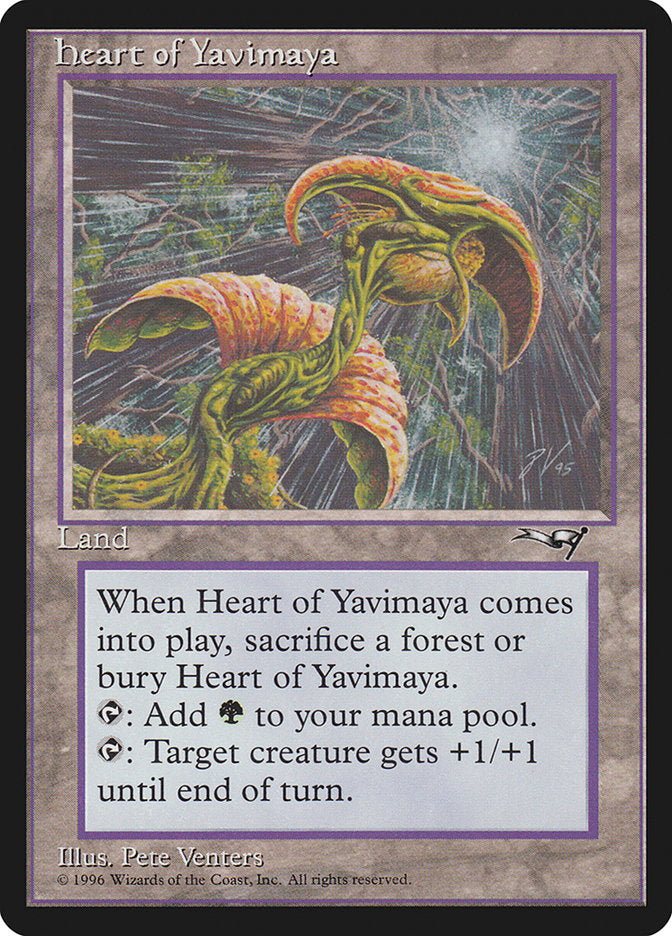 Heart of Yavimaya [Alliances] | Gamers Paradise