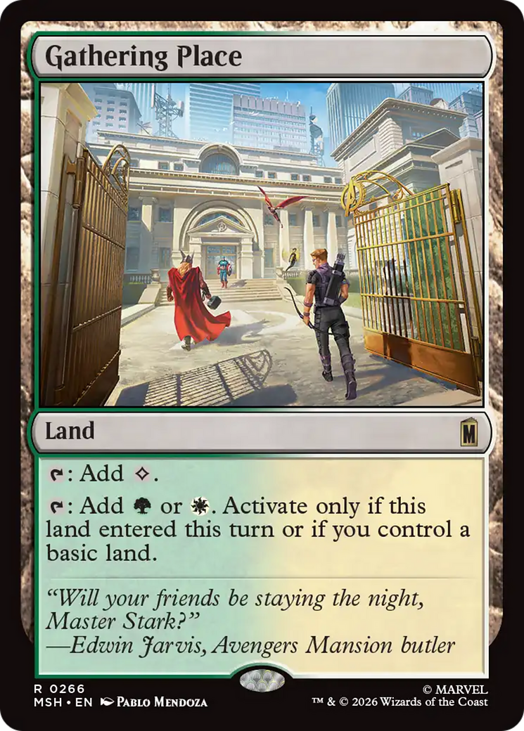 Gathering Place [Marvel Super Heroes] | Gamers Paradise