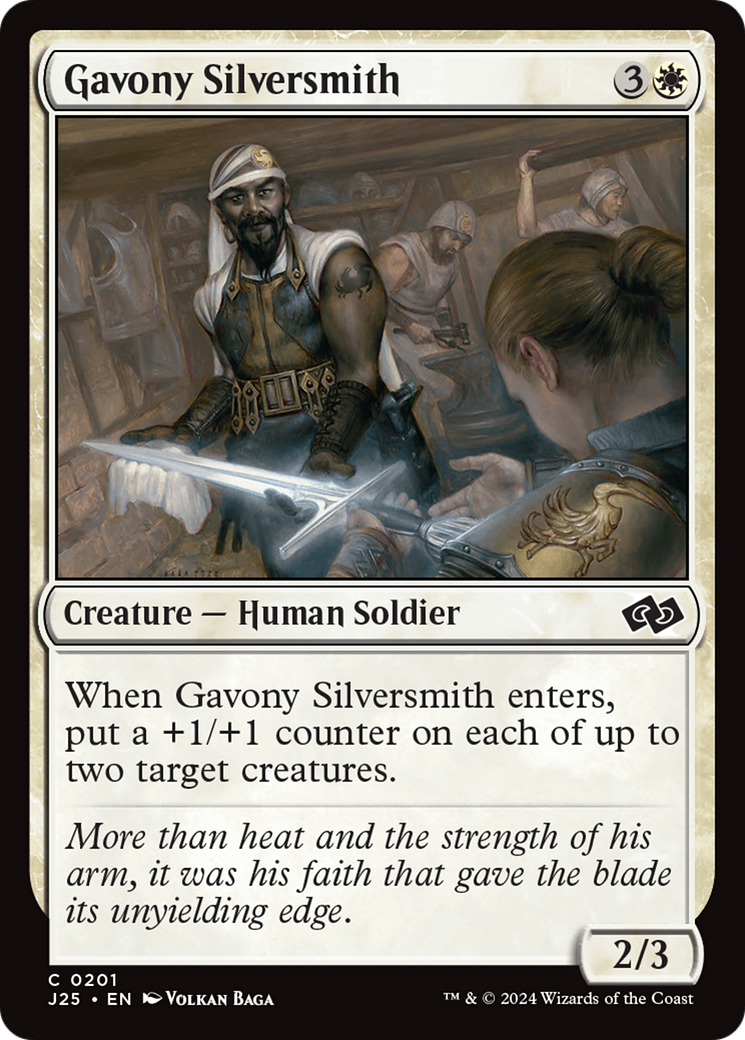 Gavony Silversmith [Foundations Jumpstart] | Gamers Paradise