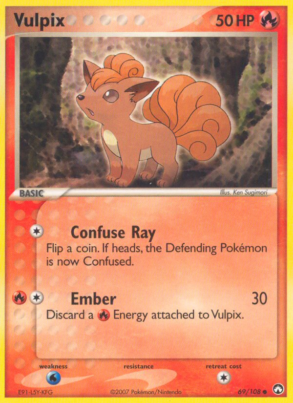 Vulpix (69/108) [EX: Power Keepers] | Gamers Paradise