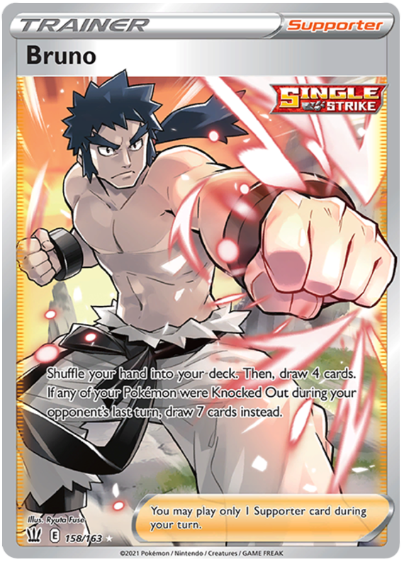 Bruno (158/163) [Sword & Shield: Battle Styles] | Gamers Paradise