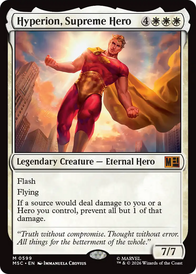 Hyperion, Supreme Hero [Marvel Super Heroes Commander] | Gamers Paradise