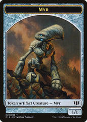 Myr // Pentavite Double-Sided Token [Commander 2014 Tokens] | Gamers Paradise