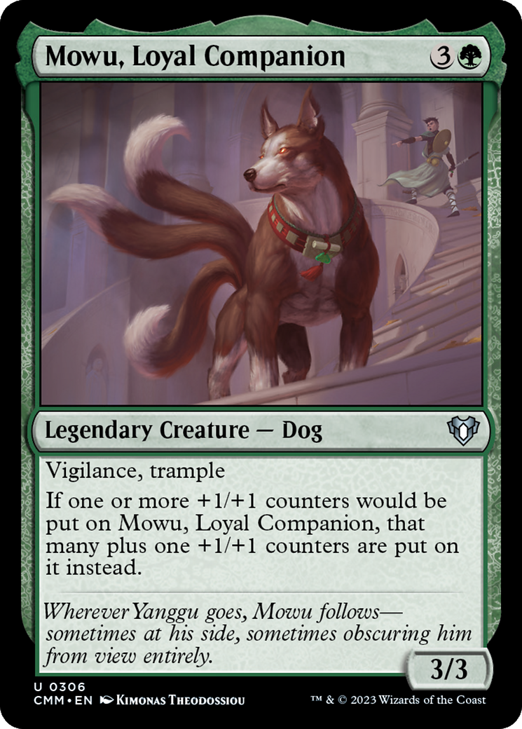 Mowu, Loyal Companion [Commander Masters] | Gamers Paradise