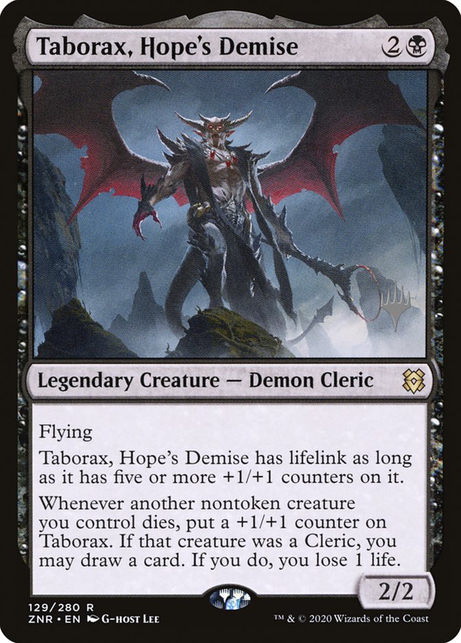 Taborax, Hope's Demise (Promo Pack) [Zendikar Rising Promos] | Gamers Paradise