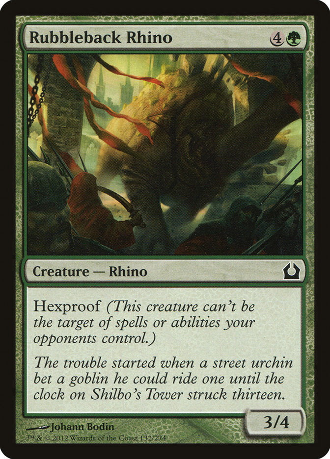 Rubbleback Rhino [Return to Ravnica] | Gamers Paradise