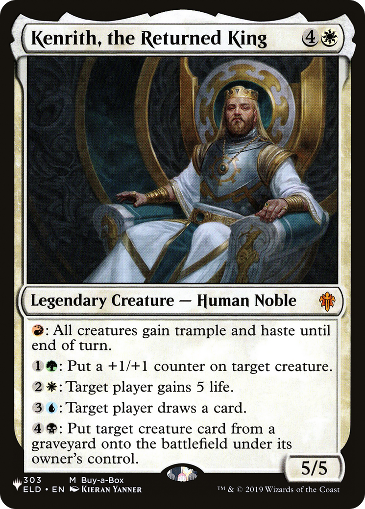 Kenrith, the Returned King [The List] | Gamers Paradise