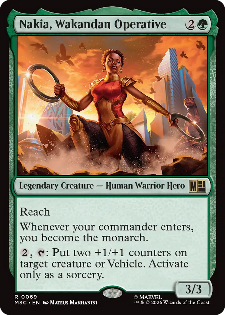 Nakia, Wakandan Operative [Marvel Super Heroes Commander] | Gamers Paradise
