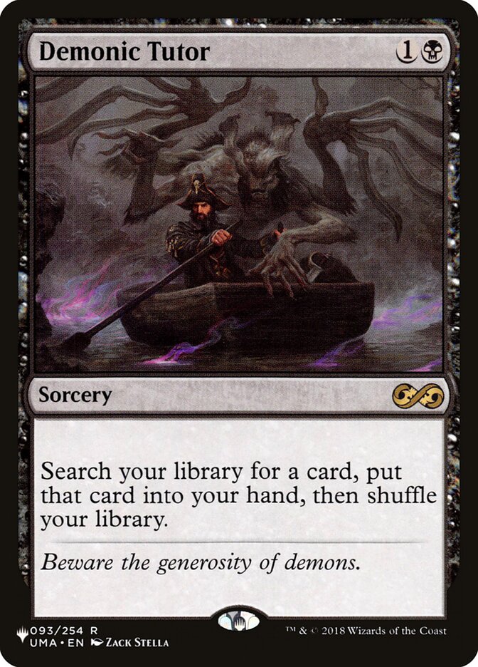 Demonic Tutor [The List] | Gamers Paradise
