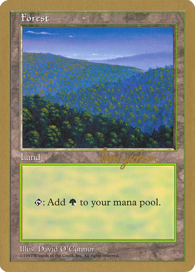 Forest (418) (Svend Geertsen) [World Championship Decks 1997] | Gamers Paradise