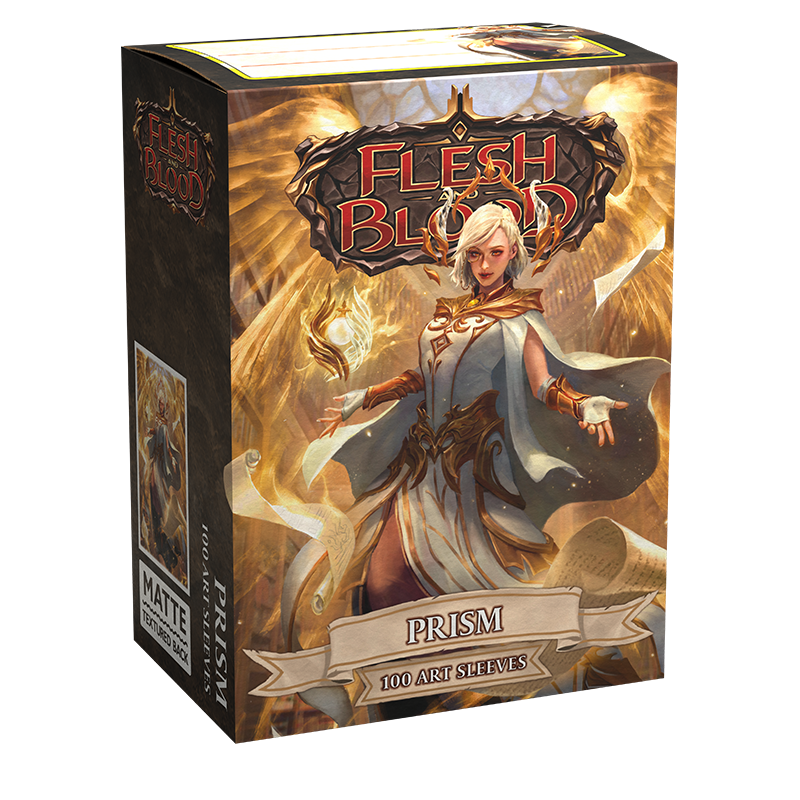 Dragon Shield: Standard 100ct Art Sleeves - Flesh and Blood (Prism) | Gamers Paradise