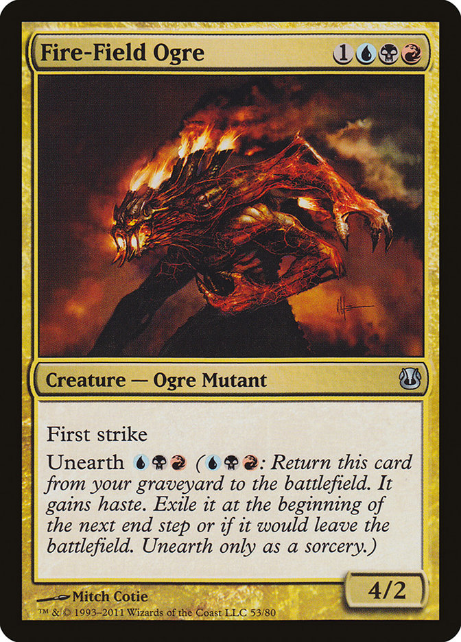 Fire-Field Ogre [Duel Decks: Ajani vs. Nicol Bolas] | Gamers Paradise