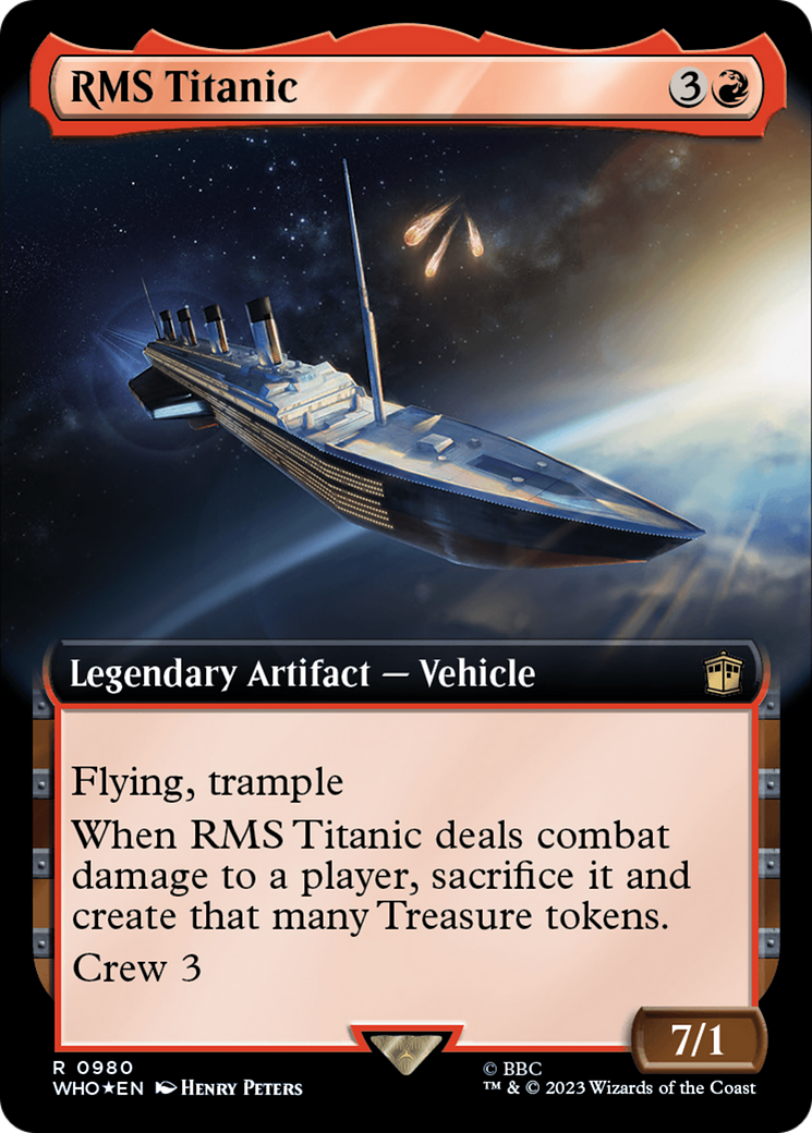 RMS Titanic (Extended Art) (Surge Foil) [Doctor Who] | Gamers Paradise