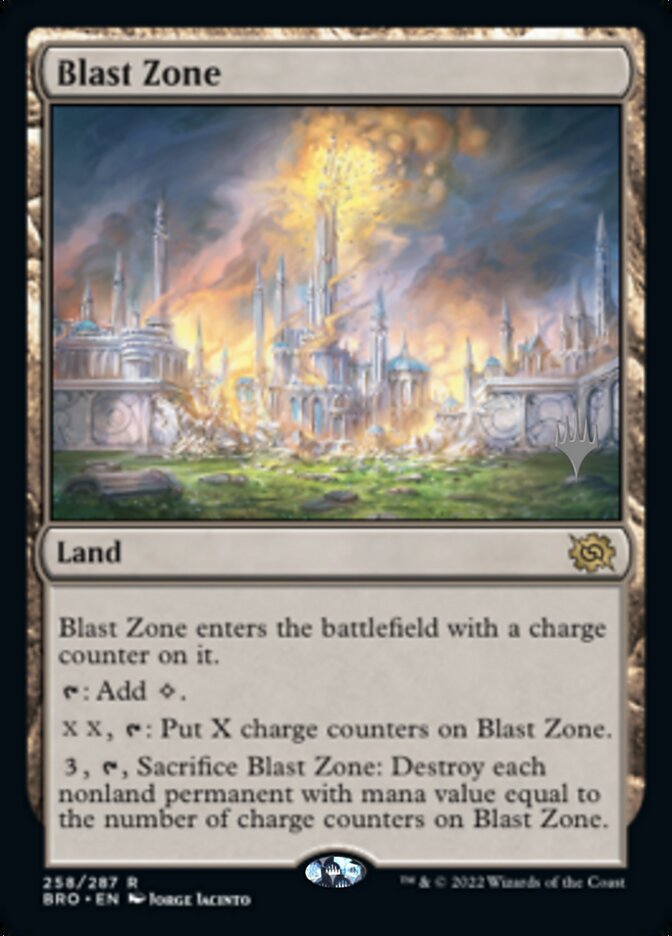 Blast Zone (Promo Pack) [The Brothers' War Promos] | Gamers Paradise