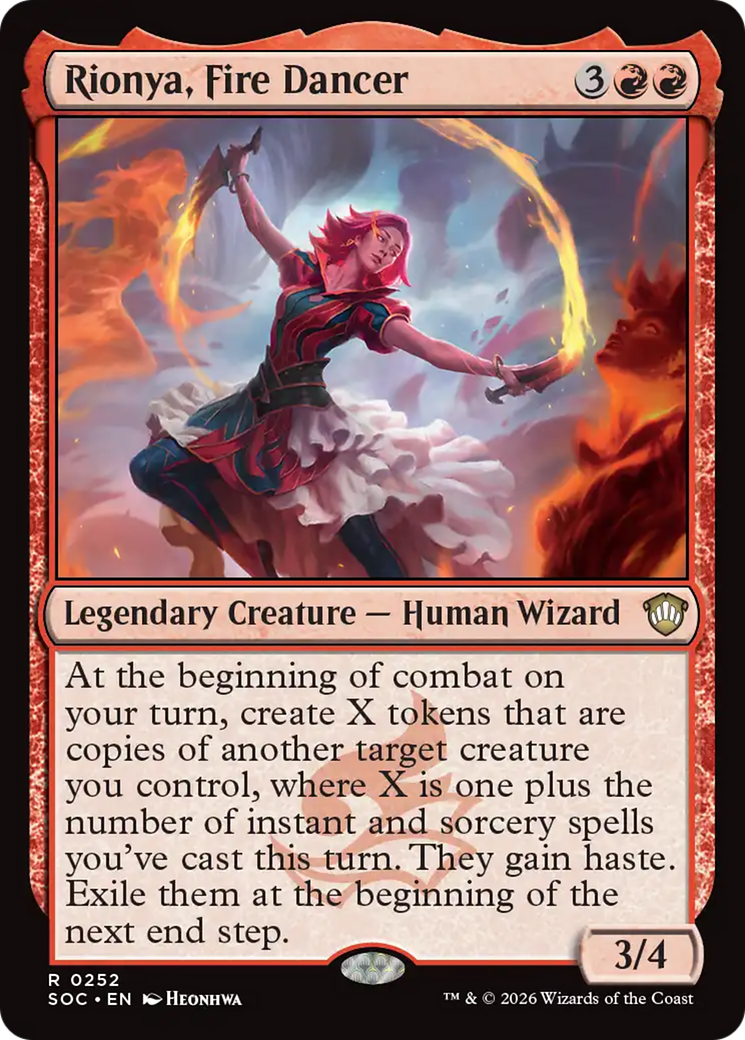 Rionya, Fire Dancer [Secrets of Strixhaven Commander] | Gamers Paradise