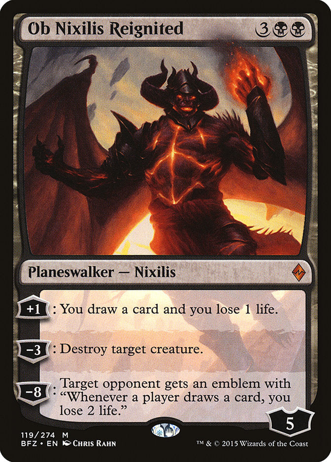 Ob Nixilis Reignited [Battle for Zendikar] | Gamers Paradise