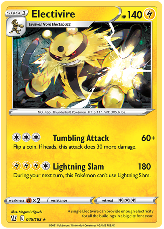 Electivire (045/163) [Sword & Shield: Battle Styles] | Gamers Paradise