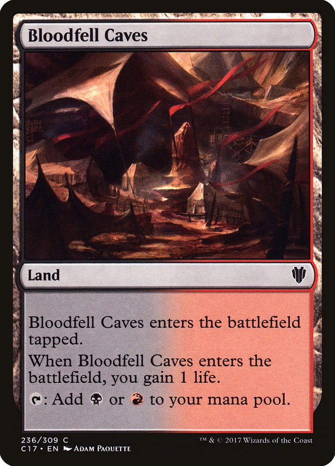 Bloodfell Caves [Commander 2017] | Gamers Paradise
