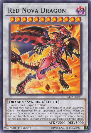 Red Nova Dragon [HSRD-EN024] Rare | Gamers Paradise