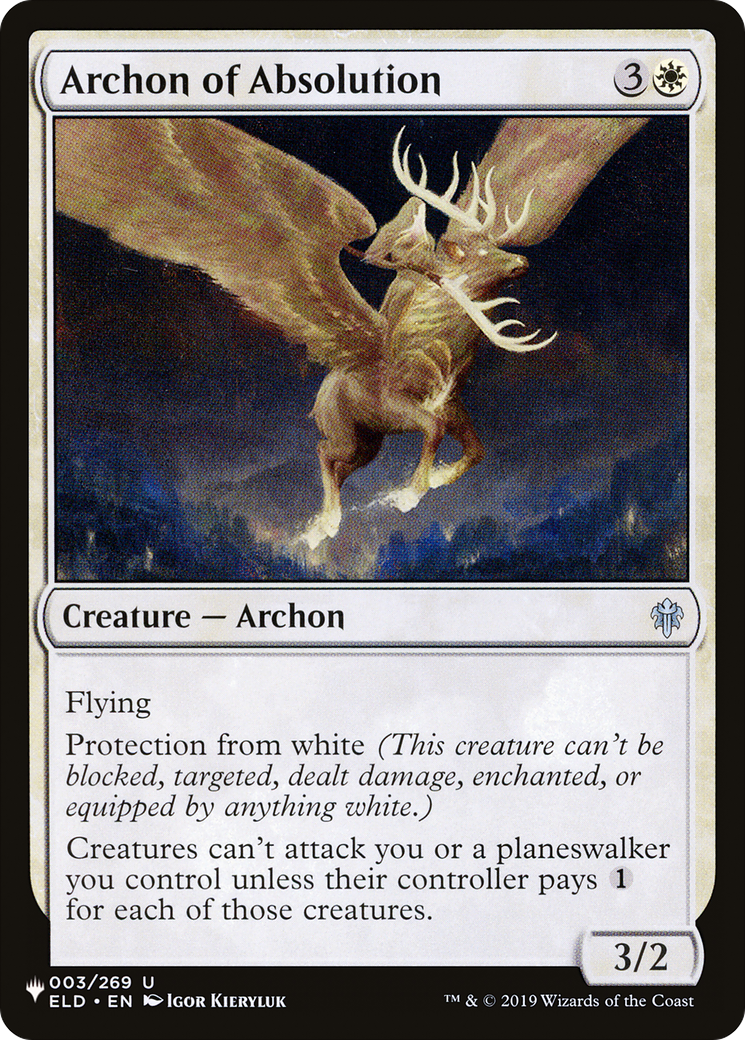 Archon of Absolution [The List] | Gamers Paradise