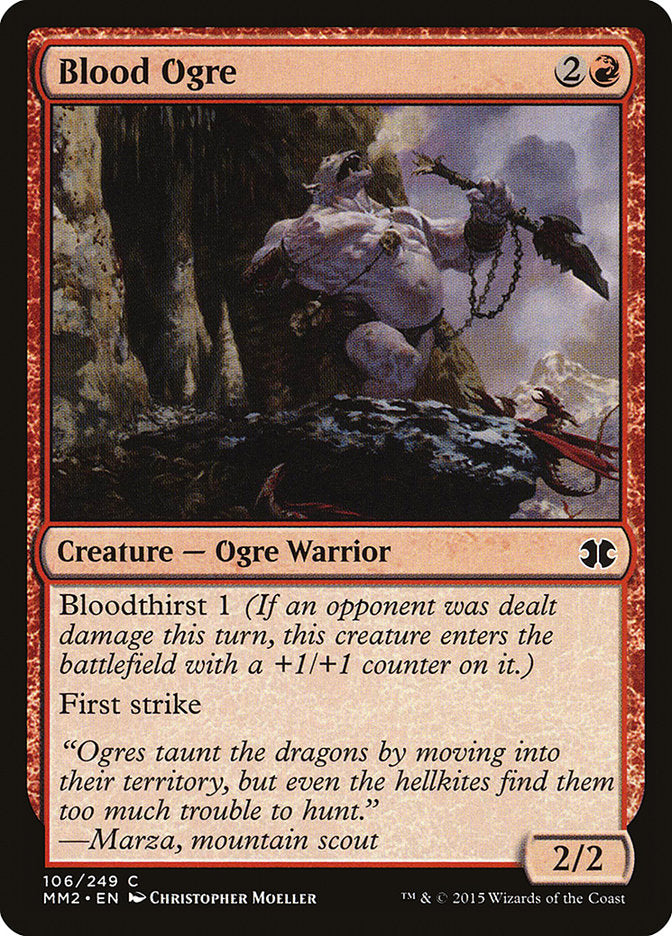 Blood Ogre [Modern Masters 2015] | Gamers Paradise