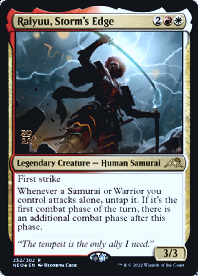 Raiyuu, Storm's Edge [Kamigawa: Neon Dynasty Prerelease Promos] | Gamers Paradise