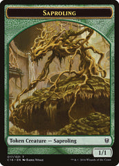 Saproling (016) // Saproling (017) Double-Sided Token [Commander 2016 Tokens] | Gamers Paradise