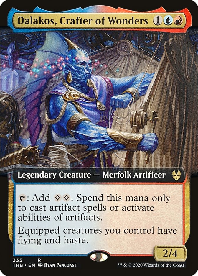 Dalakos, Crafter of Wonders (Extended Art) [Theros Beyond Death] | Gamers Paradise