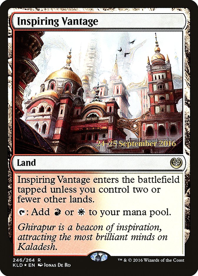 Inspiring Vantage [Kaladesh Prerelease Promos] | Gamers Paradise