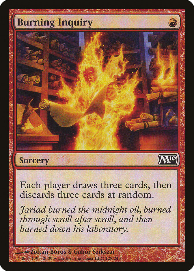 Burning Inquiry [Magic 2010] | Gamers Paradise