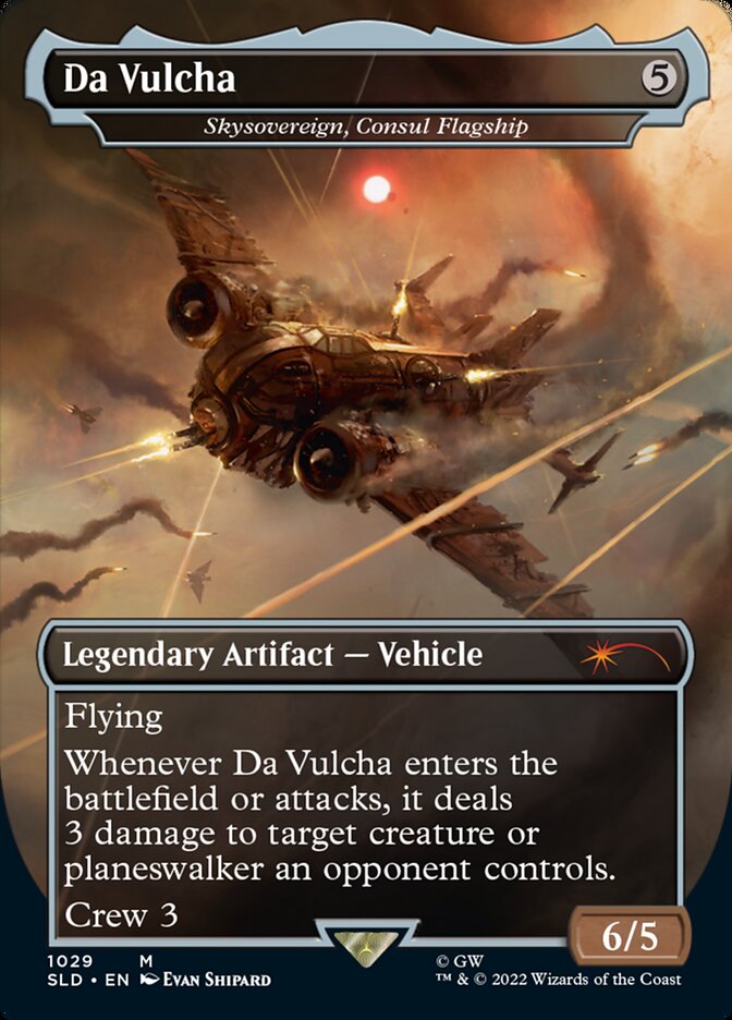 Da Vulcha - Skysovereign, Consul Flagship (Borderless) [Secret Lair Drop Series] | Gamers Paradise