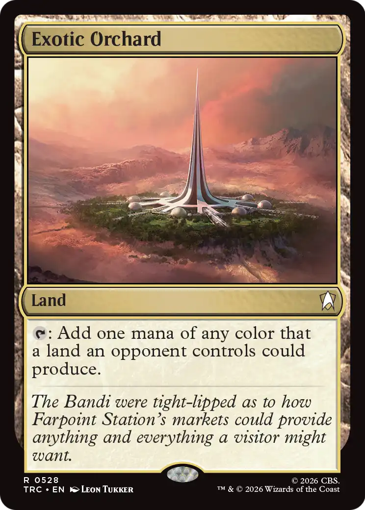 Exotic Orchard (Surge Foil) [Star Trek Commander] | Gamers Paradise