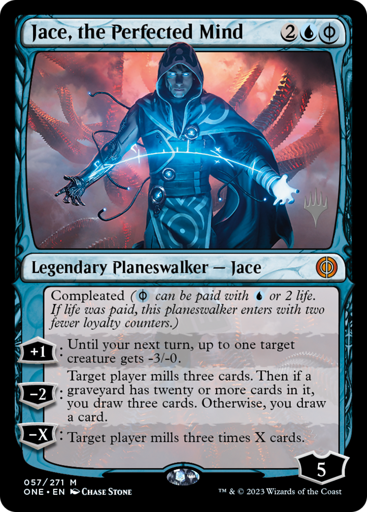 Jace, the Perfected Mind (Promo Pack) [Phyrexia: All Will Be One Promos] | Gamers Paradise