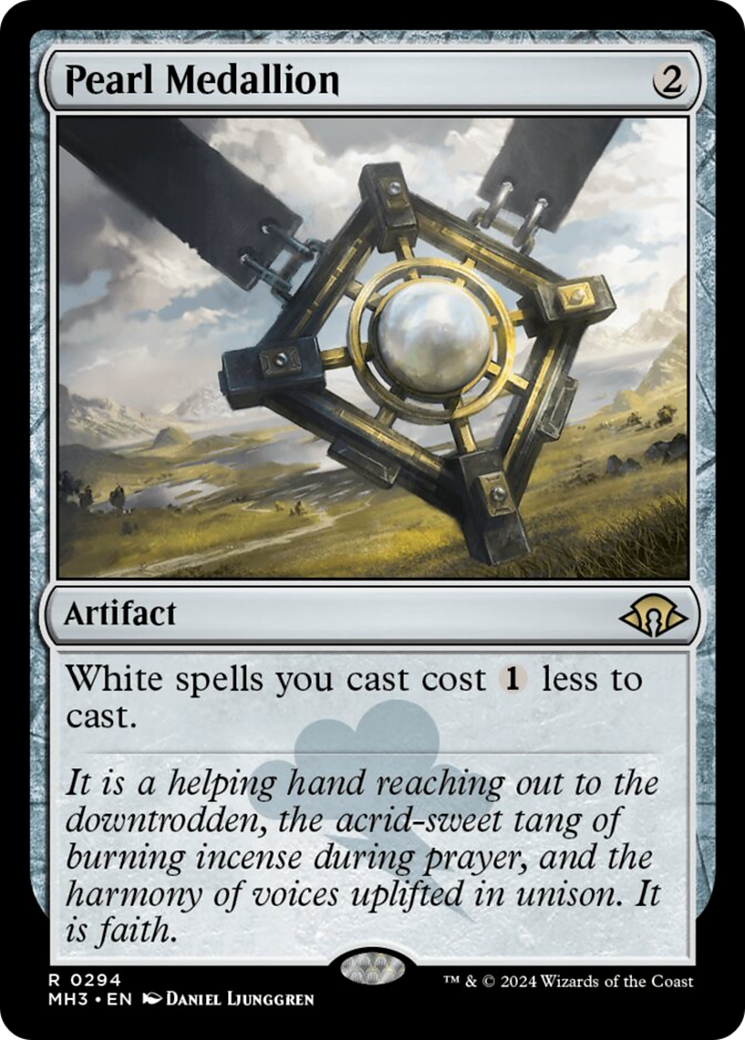 Pearl Medallion [Modern Horizons 3] | Gamers Paradise