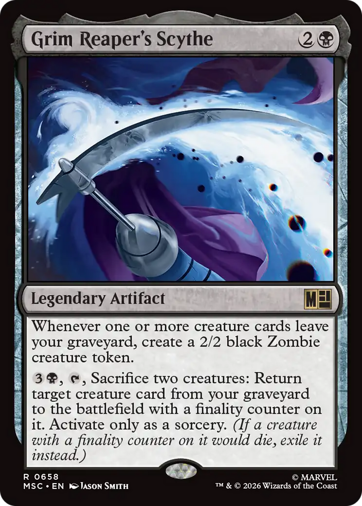 Grim Reaper's Scythe [Marvel Super Heroes Commander] | Gamers Paradise