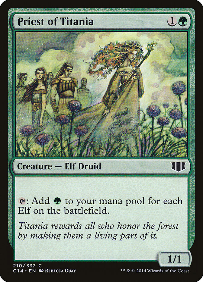 Priest of Titania [Commander 2014] | Gamers Paradise