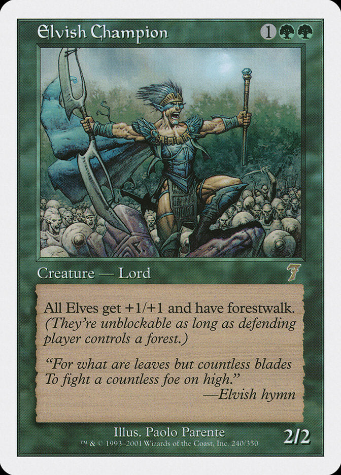 Elvish Champion [Seventh Edition] | Gamers Paradise