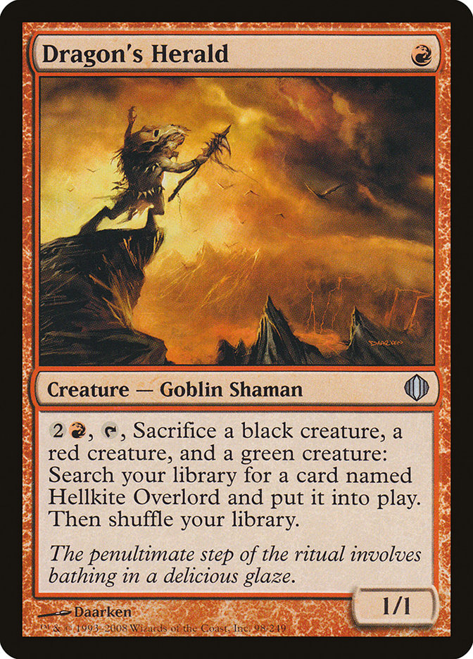 Dragon's Herald [Shards of Alara] | Gamers Paradise