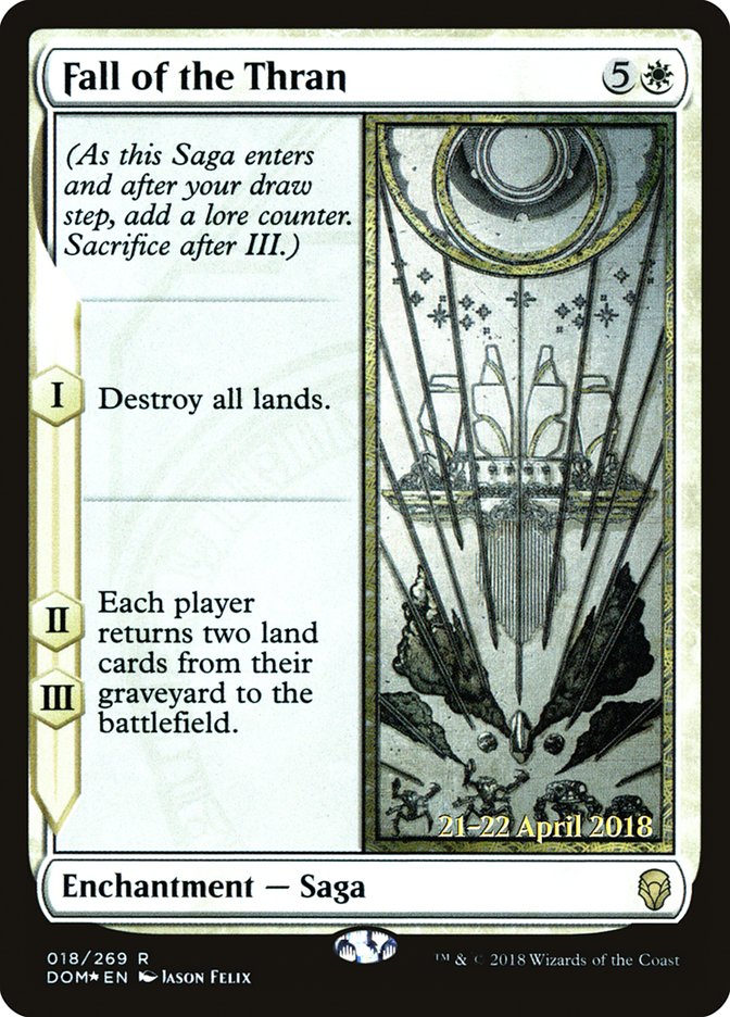 Fall of the Thran [Dominaria Prerelease Promos] | Gamers Paradise
