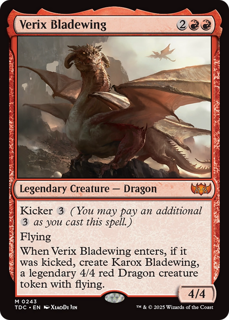 Verix Bladewing [Tarkir: Dragonstorm Commander] | Gamers Paradise
